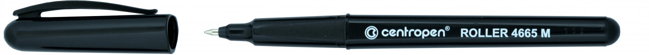 Roller Centropen 4665, vârf 0.6 mm, diverse culori, corp antracit - 1 | YEO