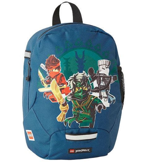 Rucsac băieți LEGO V-Line - design NinjaGo, Into the unknown