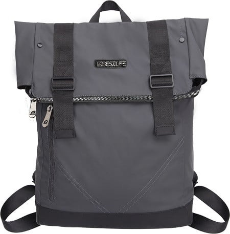 Rucsac BESTLIFE La Minor - gri - laptop 16 inch, charge pentru USB si TypeC conectori