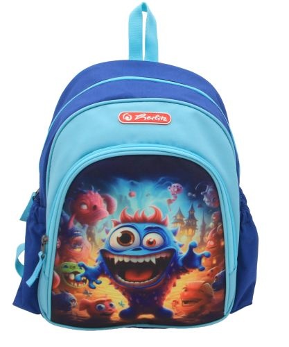 RUCSAC, COOL, DIMENSIUNE, 31X20X12 CM, MOTIV BLUE MONSTER