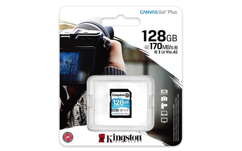 SD CARD KS 128GB CL10 UHS-I CANV GO PLUS - 3 | YEO