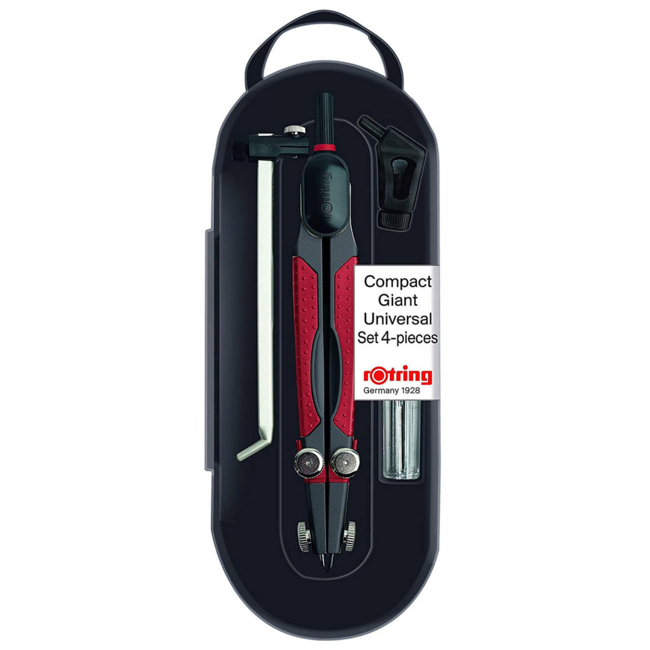 Set 4 Compas Rotring Compact Giant Universal Black Set 4 Compas Rotring Compact Giant Universal Black