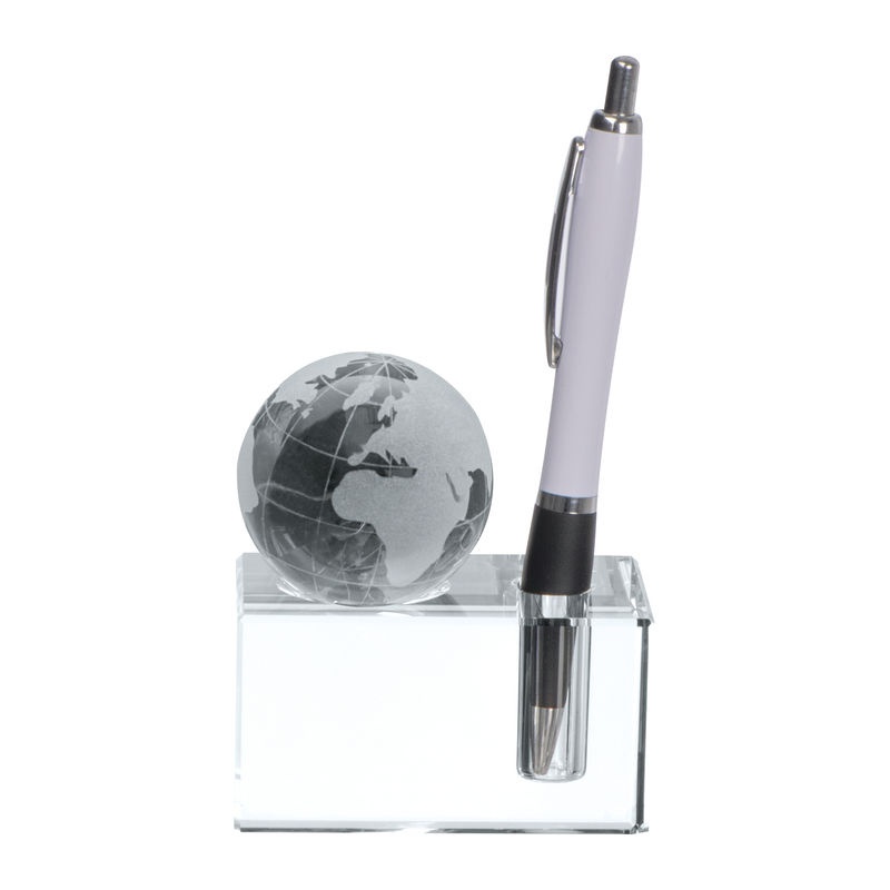 Set de birou din sticlă Macma - 2 | YEO