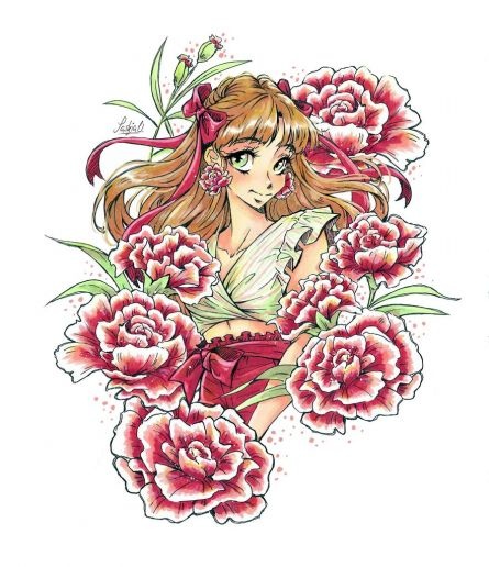 Set Faber-castell Romantic manga no.2, 4 bucati, sketch markere goldfaber - 1 | YEO