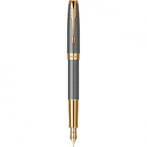 Stilou 18k Nib Parker Sonnet Royal Chiselled GT - 1 | YEO