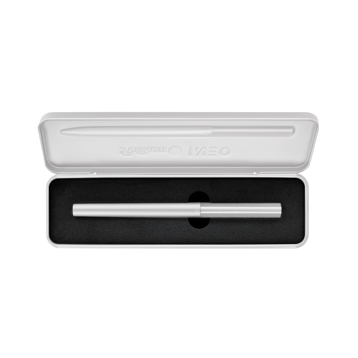Stilou Ineo Elements Clearing Breeze, penita M, in cutie metalica pentru cadou