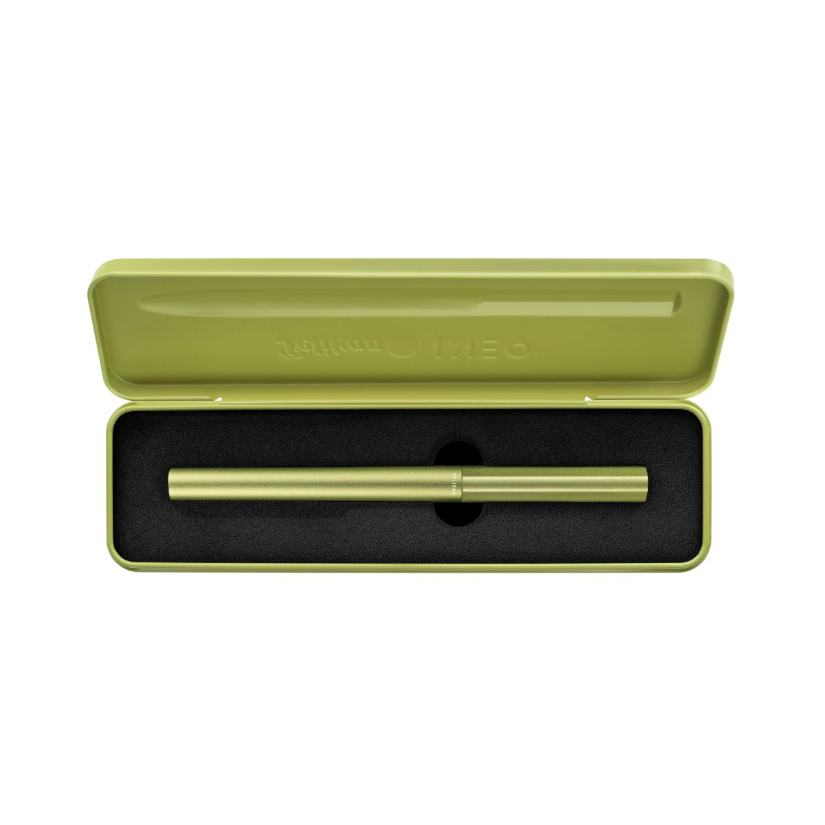 Stilou Ineo Elements Green Oasis, penita M, in cutie metalica pentru cadou