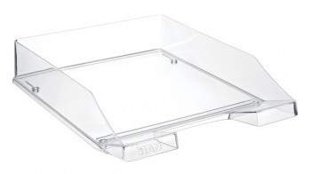 Tăviță documente HAN Standard plastic transparent cristal suprapozabil - 1 | YEO