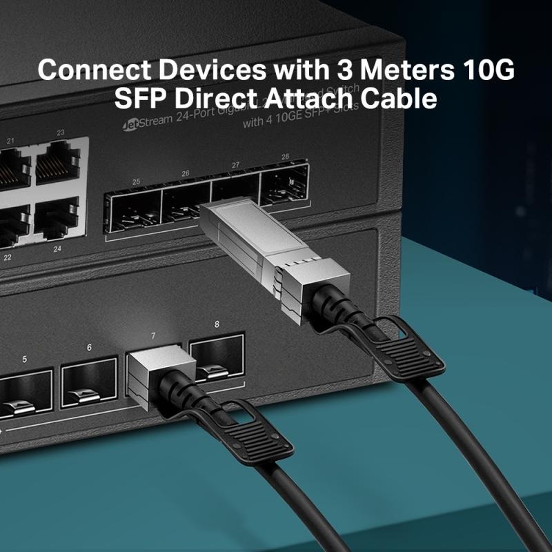 TP-LINK 10G SFP+ DIRECT ATTACH CABLE 3M - 4 | YEO