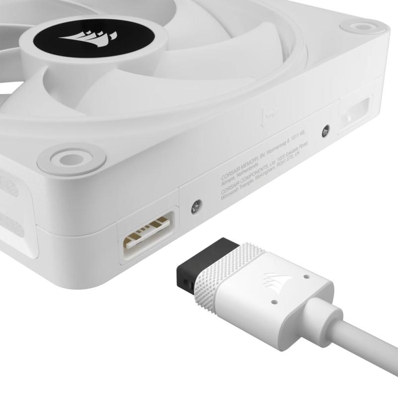 Ventilator CR iCUE LINK QX120 RGB WHITE - 4 | YEO