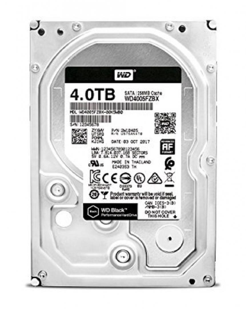 WD HDD3.5 4TB SATA WD4005FZBX - PRODUS RESIGILAT!
