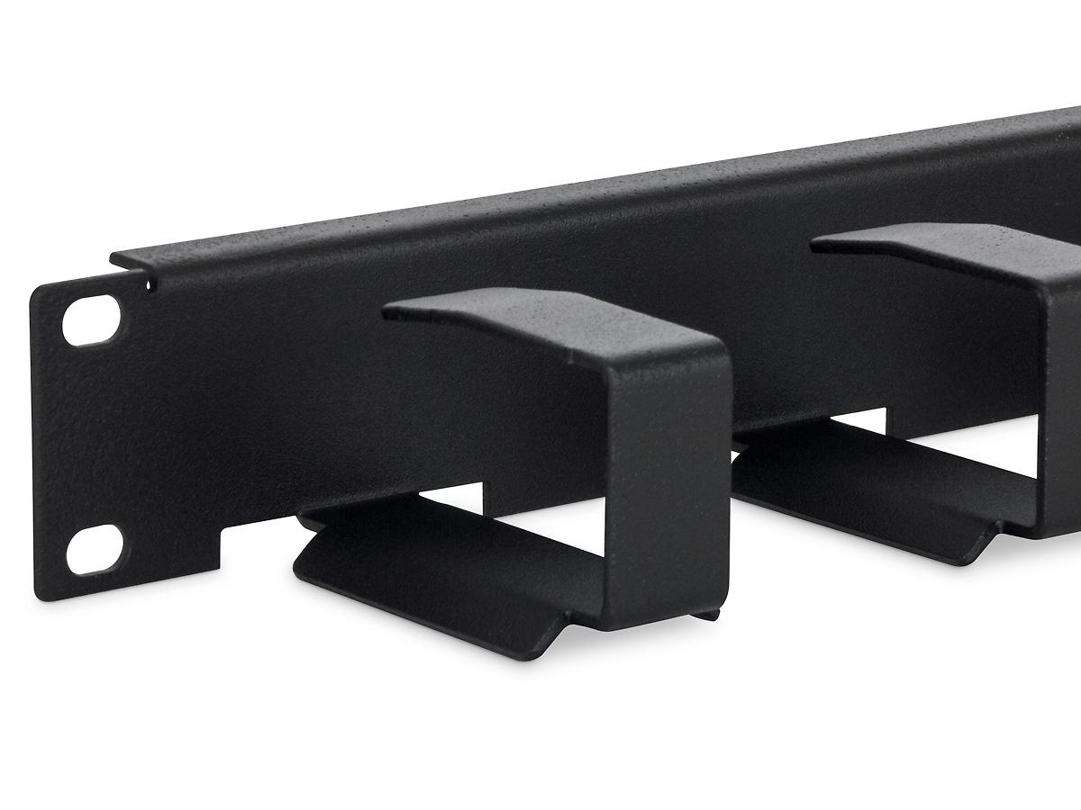 19\' cable management panel 1U, 6x organi - 1 | YEO