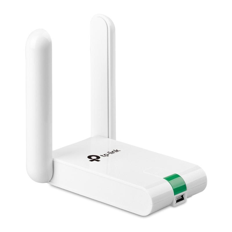Adaptor wireless TP-Link, N300 HIGH GAIN, USB2.0, 2 antene fixe, Atheros, 2T2R, buton QSS, cablu extensie - 3 | YEO