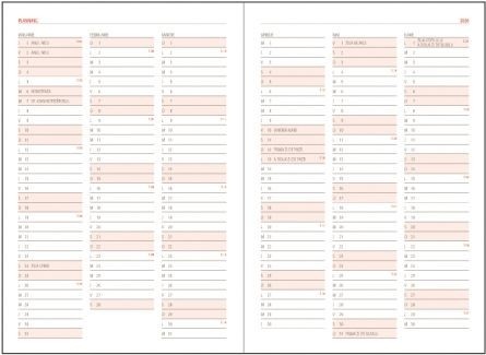 Agendă datată Ego Basic, A5, 360 pagini, 130 g/mp - 4 | YEO