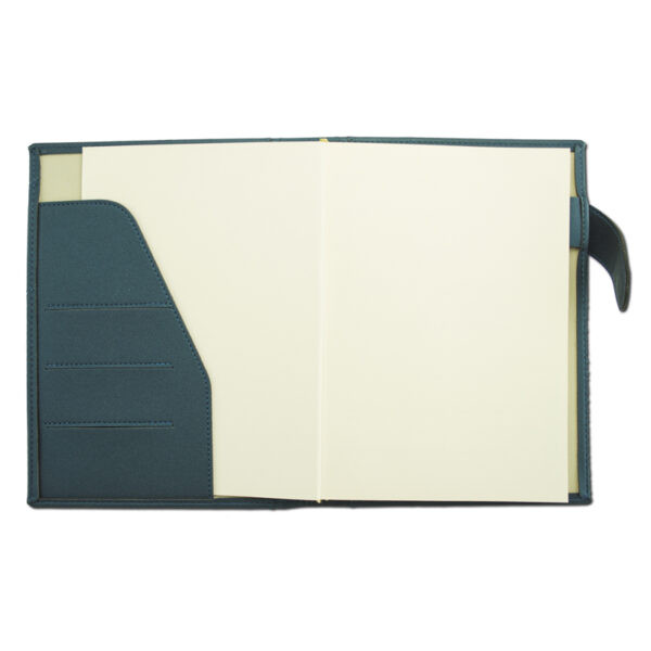 Agendă de lux Amalfi Blu Cobalto, 15 x 21 cm - 3 | YEO