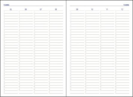Agendă nedatată Ego Domino, A5, 192 pagini, 70 g/mp - 2 | YEO