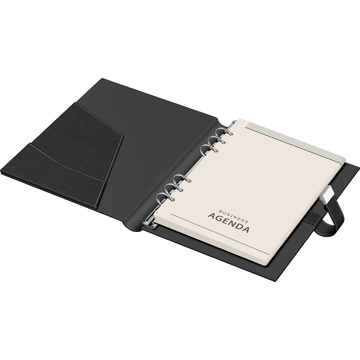 Agendă nedatată Precision Trend, A5, 270 pagini, 80 g/mp, 6 inele - 3 | YEO