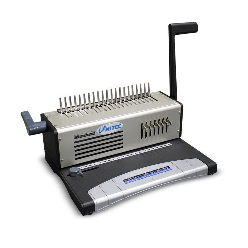 Aparat de indosariat cu inele plastic Unitec CB-1410B