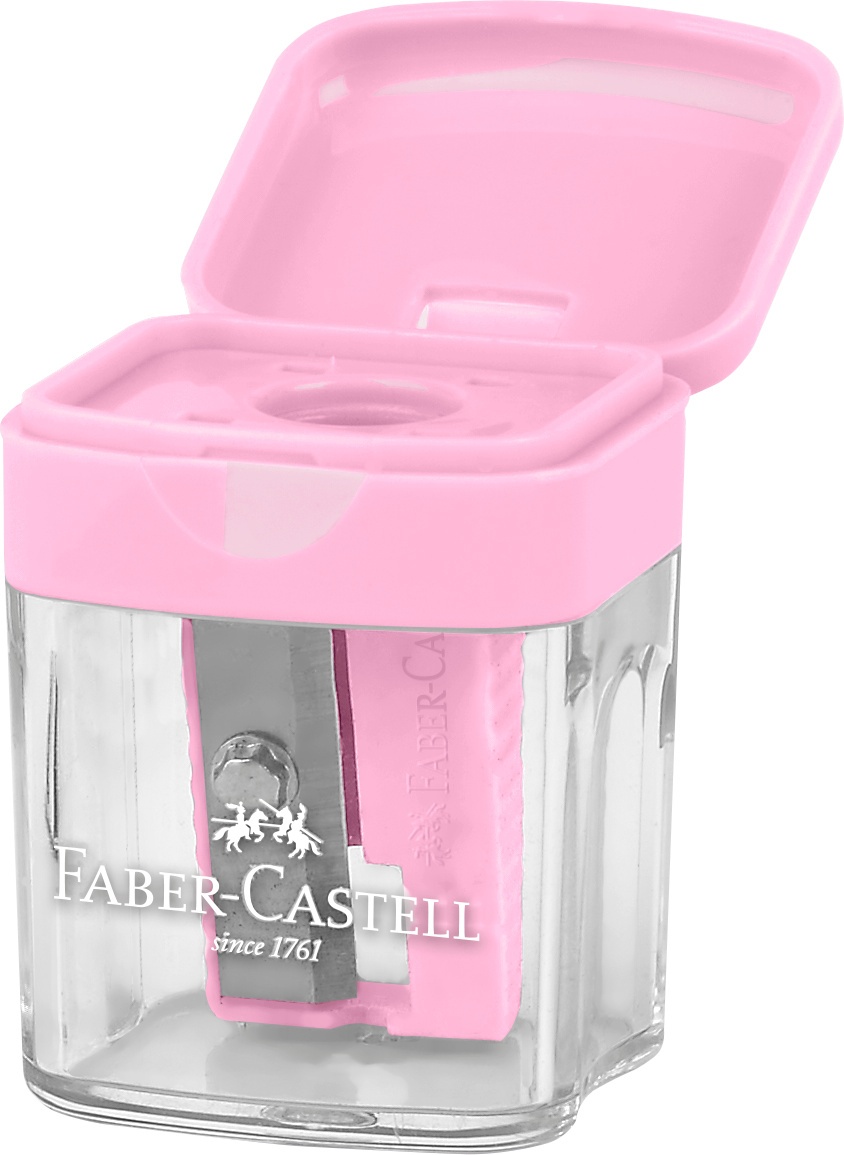 Nou Faber-Castell Ascutitoare plastic simpla, cu container