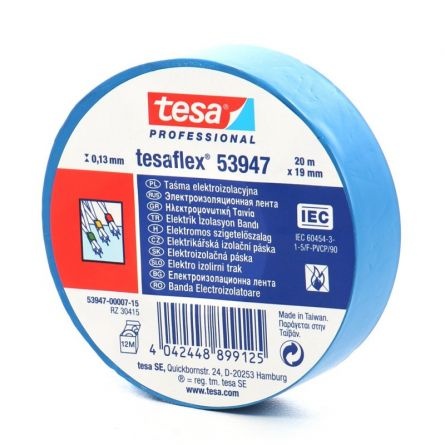 Bandă adezivă electroizolatoare Tesa, 19mm x 20m - 1 | YEO