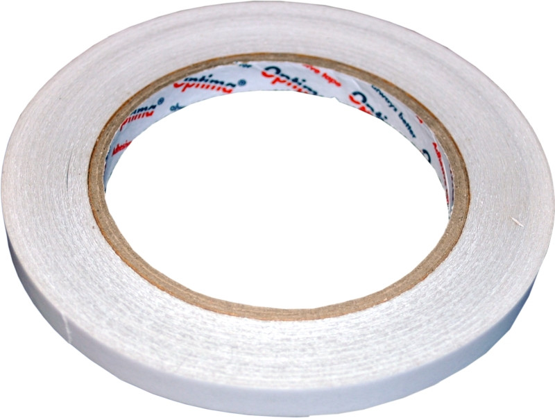 Banda dublu adeziva 9mm x 33 m, 90 microni, Optima