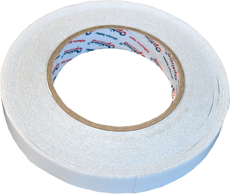 Bandă dublu adezivă Optima, 19mm x 50m, 90 microni