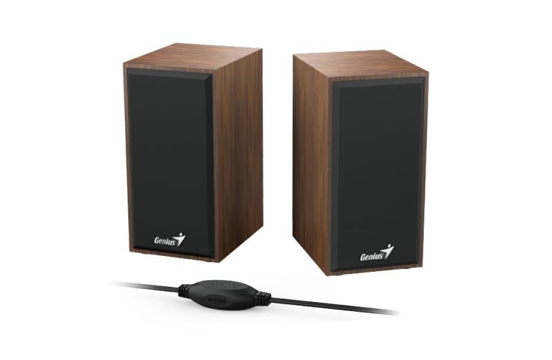 Boxe Genius SP-HF180 cu fir, maro - 5 | YEO