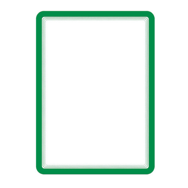 Buzunar magnetic DJOIS A4 ramă verde set 2 bucăți