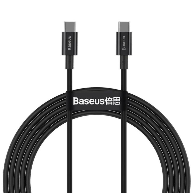 Cablu Baseus Superior 1m, negru - 3 | YEO