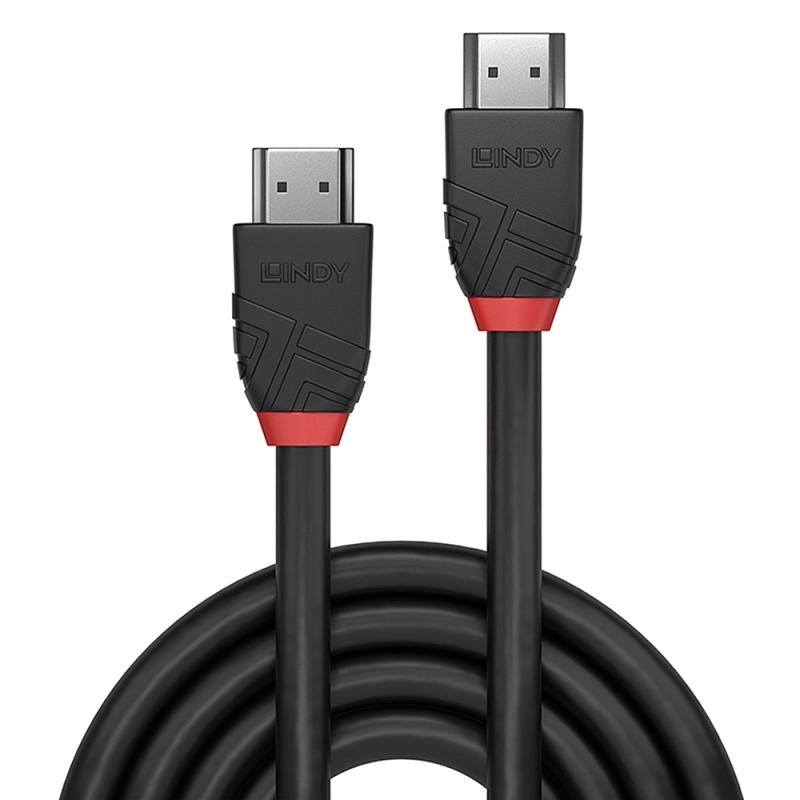 Cablu Lindy 0.5m HiSpd HDMI, Bllack Line - 3 | YEO