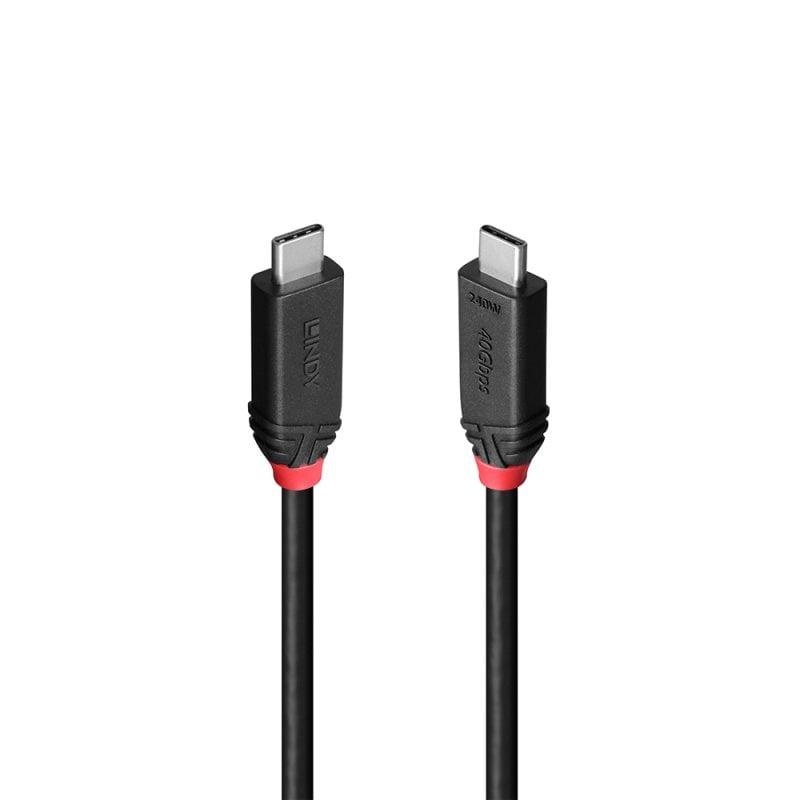 Cablu Lindy 1m Type C Male Black Line - 4 | YEO