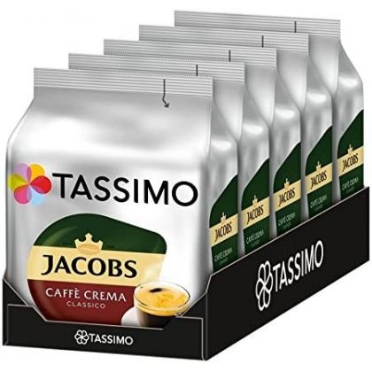 Capsule cu cafea Jacobs Tassimo Café Crema Classico - 5 capsule - 112g.