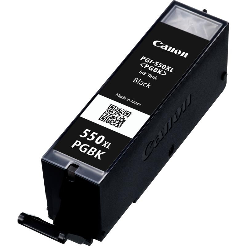 Cartus cerneala Canon PGI-550XL PGBK, pigment black, capacitate 22ml, pentru Canon Pixma IP7250, Pixma - 1 | YEO