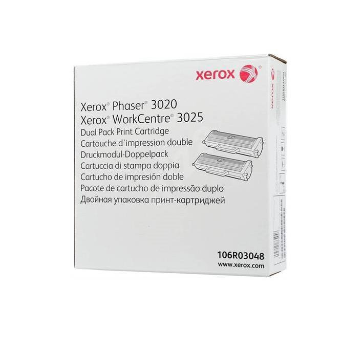 Cartus toner xerox phaser dual pack 3020 wc3025