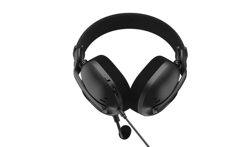 Casti cu fir Hator Hyperpunk 3 USB negru - 2 | YEO