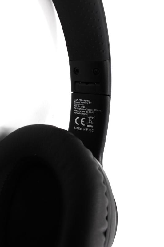 Casti over-ear Akai BTH-B6ANC, cu bluetooth 5.0 (pana la 10m), autonomie pana la 10h, timp de incarcare - 3 | YEO