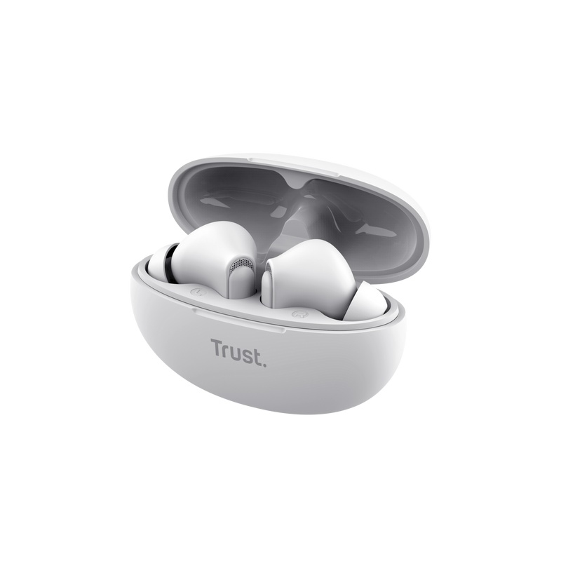 Casti Trust Yavi earbuds BT, alb - 2 | YEO