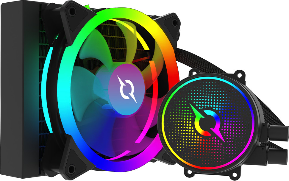 CPU Cooler Aquarius 120 AIO Black ARGB - 1 | YEO
