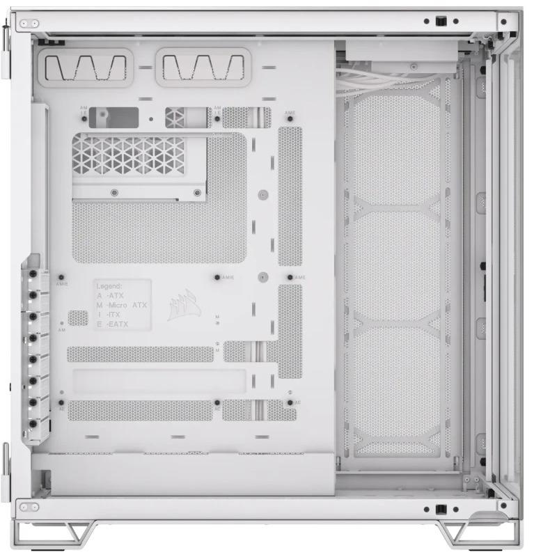 CR Case iCUE 6500X RGB Mid-Tower White/S - 1 | YEO