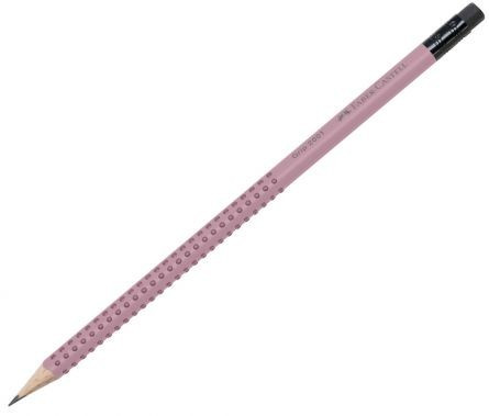 Creion grafit B cu gumă Faber-Castell grip 2001 - 4 | YEO
