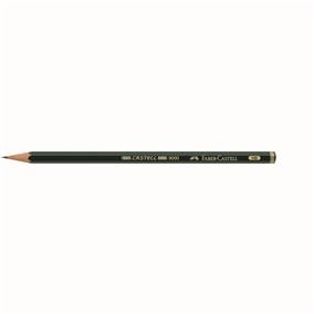Creion grafit HB cu gumă Faber Castell 900