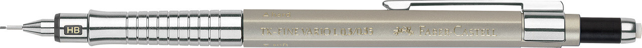 Creion mecanic Faber-castell TK-Fine Vario L, vârf 0.35mm, auriu șampanie - 1 | YEO