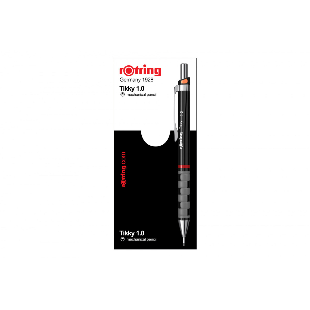 Creion mecanic Rotring Tikky 3, vârf 1 mm, din plastic - 1 | YEO