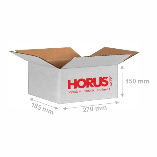 Cutie carton dreaptă 360 GR CO3 (270x255x150 mm)