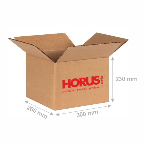 Cutie carton dreaptă 360 GR CO3 (300x260x230mm) - 1 | YEO
