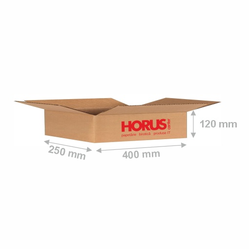 Cutie carton dreaptă 360 GR CO3 (400x250x120mm)