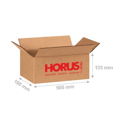Cutie carton dreaptă 360 GR CO3 (550x280x250 mm)