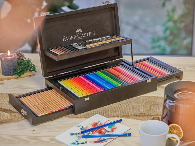 CUTIE LEMN COLECTIE ARTA SI GRAFICA FABER-CASTELL - 2 | YEO