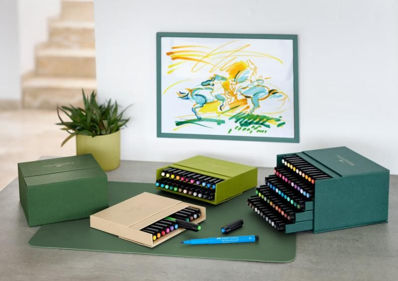 Cutie Pitt Artist Pen Faber-Castell Studio 2024, 12 buc - 2 | YEO