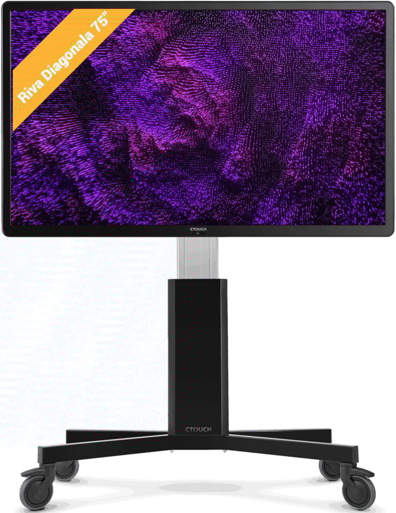 Display Interactiv Smart CTOUCH Riva cu diagonala de 75\'\' | 190 cm